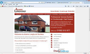 Crowborough builders, Adams Longhurst are now on Checkatrade.